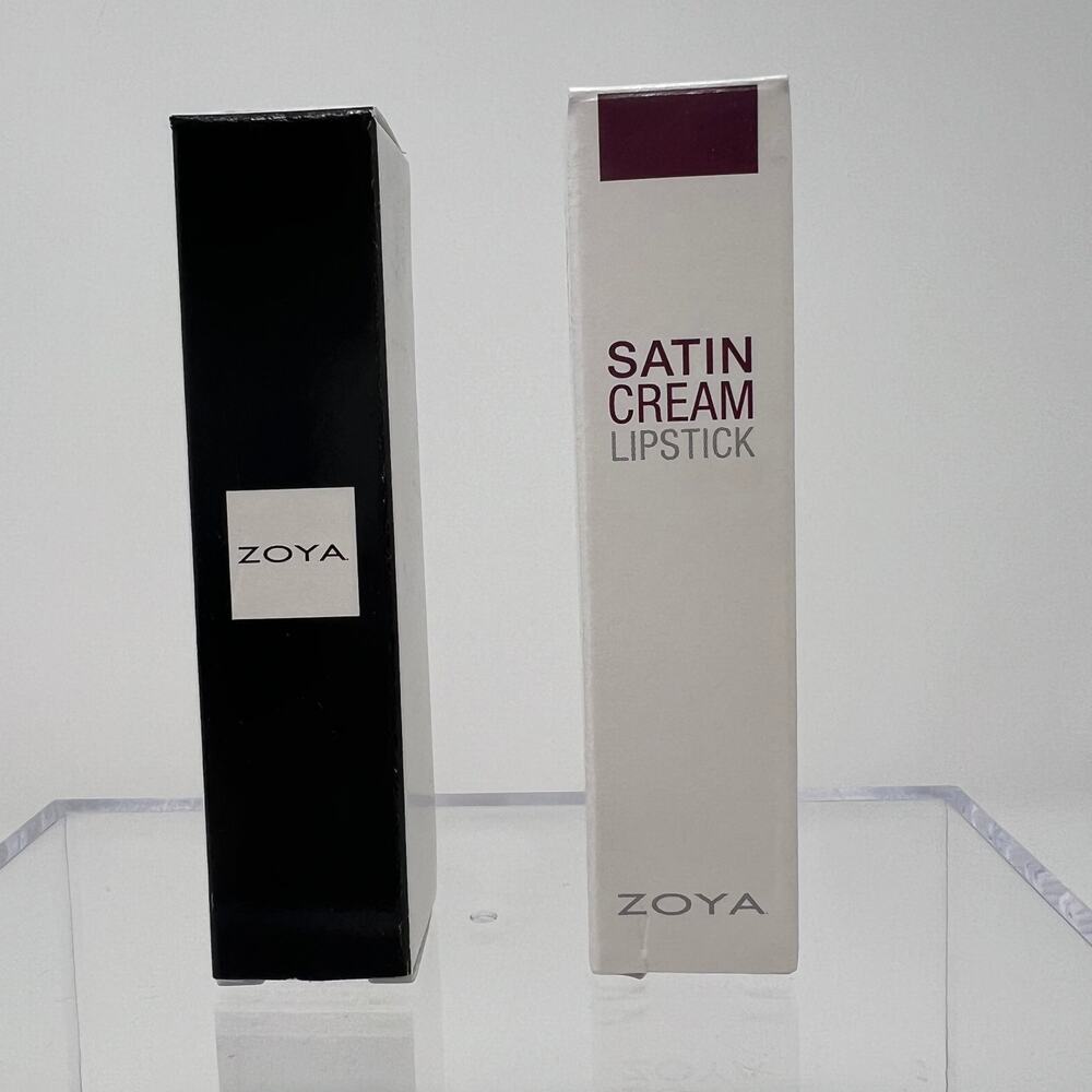 NIB Zoya Satin Cream Lipsticks